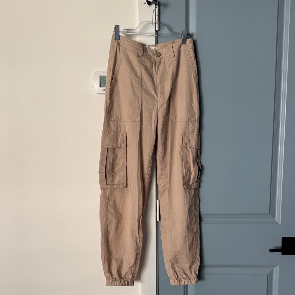Abercrombie & Fitch Beige Cargo Pants